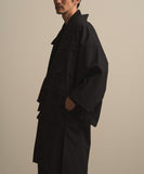 WAROBE / FIELD HAORI COAT / BLACK