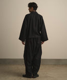 WAROBE / HEAVY LINEN BONTAN / BLACK