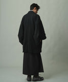 WAROBE / WOOL BEAVER HAORI / BLACK