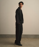 WAROBE / HEAVY LINEN BONTAN / BLACK