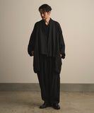 WAROBE / HEAVY LINEN BONTAN / BLACK
