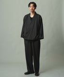 WAROBE / T.W SAMUE PANTS / BLACK STRIPE