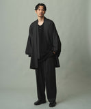 WAROBE / T.W SAMUE PANTS / BLACK STRIPE