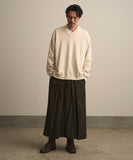 WAROBE / JUBAN WIDE SWEAT / OATMEAL