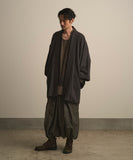 WAROBE / WOOL BEAVER HAORI / DARK GRAY