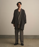 WAROBE / WOOL BEAVER HAORI / DARK GRAY
