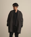 WAROBE / WOOL BEAVER HAORI / DARK GRAY