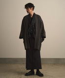 WAROBE / WOOL BEAVER HAORI / DARK GRAY