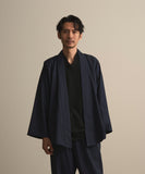 WAROBE / WA Y SHIRT / NAVY STRIPE
