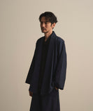 WAROBE / WA Y SHIRT / NAVY STRIPE