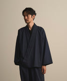 WAROBE / WA Y SHIRT / NAVY STRIPE