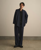WAROBE / WA Y SHIRT / NAVY STRIPE