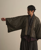 WAROBE / PUFFER HAORI / DARK OLIVE