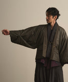 WAROBE / PUFFER HAORI / DARK OLIVE