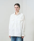 TROVE x SHINSUKE KAWAHARA / WORK SHIRT / WHITE