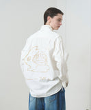 TROVE x SHINSUKE KAWAHARA / WORK SHIRT / WHITE