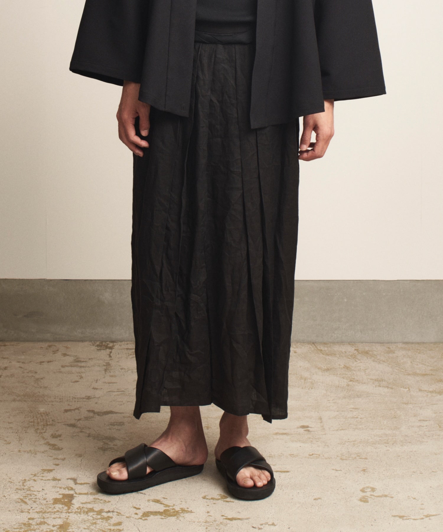 季節のおすすめ商品 袴パンツ 和ROBE(TROBE) DENIM HAKAMA ANDON